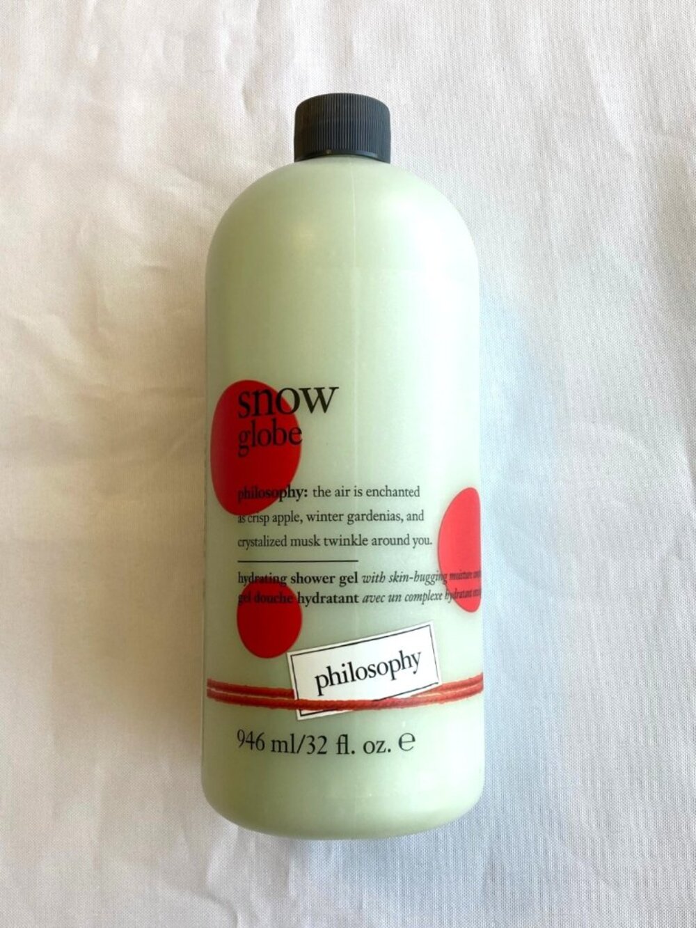 Philosophy Snow Globe Shower Gel, Bubble Bath, Shampoo 32 oz NEW SEALED
